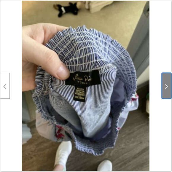 Melissa Paige Floral Top - Blue/Pink - 1x - Picture 2 of 3